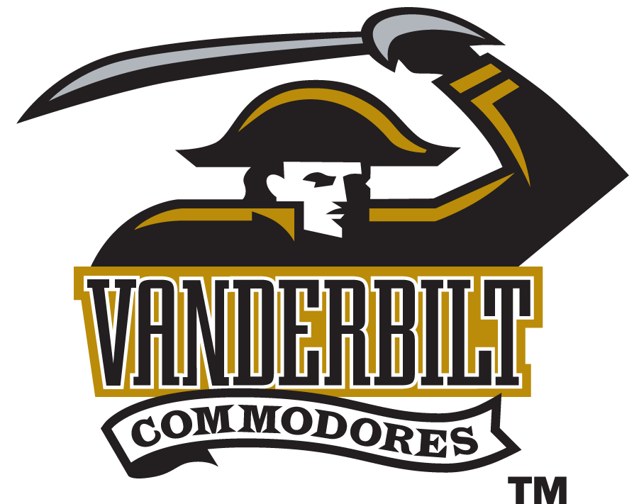 Vanderbilt Commodores 1999-2004 Secondary Logo t shirts iron on transfers